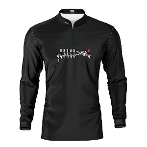 Camisa Manga Longa Brk Marchas e Batimentos com Proteção UV50
