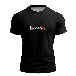 Camisa Manga Curta Brk Batimentos em Marchas com Proteção UV50