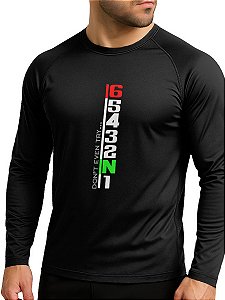 Camisa Segunda Pele Brk Marchas Nem Tenta com Proteção UV50