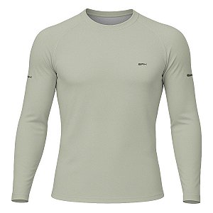 Camisa Segunda Pele Brk Clean Palha com Proteção UV50