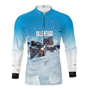 Camisa Brk Chile Valle Nevado 2 com Proteção UV50+