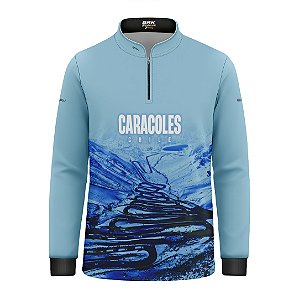 Camisa Infantil Brk Chile Estrada Los Caracoles com Proteção UV50+