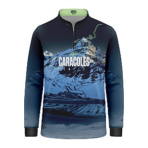 Camisa Infantil Brk Chile Estrada Los Caracoles 2 com Proteção UV50+