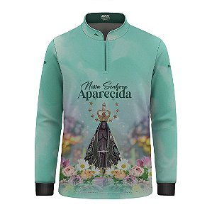 Camisa Agro Infantil Brk Nossa Senhora Aparecida com Proteção UV50