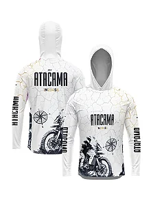 Camisa UV50 com Capuz Brk Atacama Branca