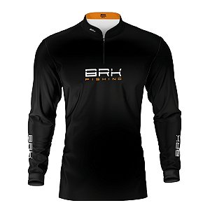 Camisa de Pesca Brk Halloween Esqueleto Pescador com Proteção UV50
