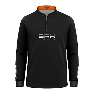 Camisa de Pesca Infantil Brk Halloween Caveira de Peixe com Proteção UV50