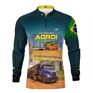 Camisa UV50 Agro Brk Eu Sou do Agro Silo de Grão 2