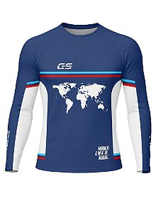 Camisa UV50 Segunda Pele Brk GS Make Life a Ride