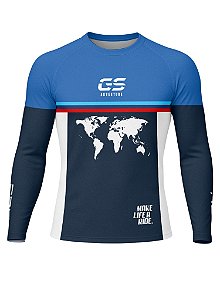 Camisa UV50 Segunda Pele Brk GS Adventure Make Life a Ride