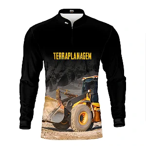 Camisa Agro Brk Pá Carregadeira 2 com Proteção UV50
