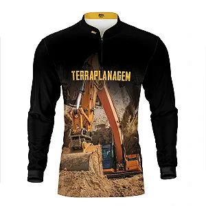 Camisa Agro Brk Escavadeira 2 com Proteção UV50