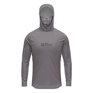 Camisa FusionX Maori Pacific Grafite BRK com Proteção Solar UV50+