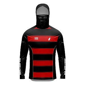 Camisa FusionX Mengão Rubro Negro BRK com Proteção Solar UV50+