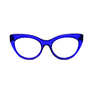 Óculos de Grau Gustavo Eyewear G65 4 em azul.