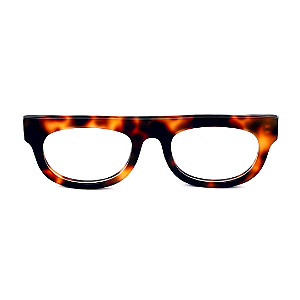 Óculos de Grau Gustavo Eyewear G14 4 em Animal Print. Clássico