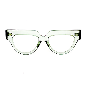 Óculos de Grau Gustavo Eyewear G40 2 acqua e hastes Animal Print.