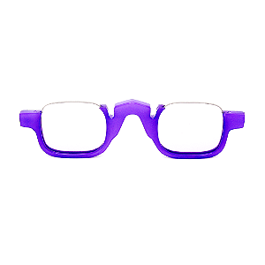 Óculos de Sol Gustavo Eyewear G164 1 Violeta e lentes lilás degrade. Novidades