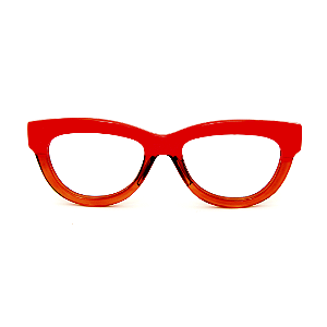 Óculos de Grau Gustavo Eyewear G73 4 Vermelho