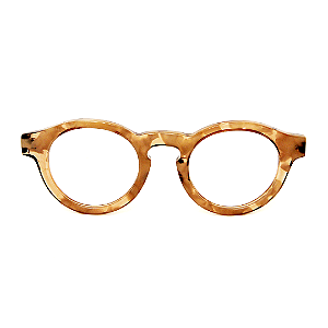 Óculos de Grau Gustavo Eyewear G29 3 Âmbar. Renascer