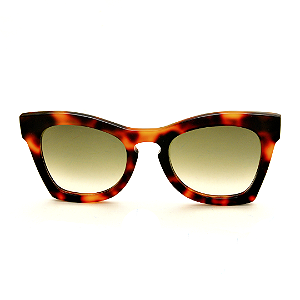 Óculos de Sol Gustavo Eyewear G75 1 Animal Print. Clássico. Black November.