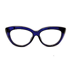 Óculos de Grau Gustavo Eyewear G107 1 Ciano com hastes Animal Print. Black November