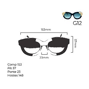 Óculos de Sol Gustavo Eyewear G25 8Salmão e âmbar. Hastes pretas e lentes marrom. Black November
