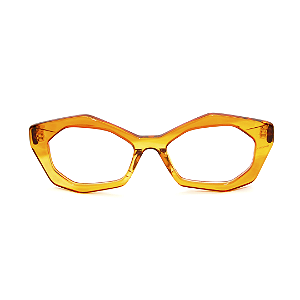 Óculos de Grau Gustavo Eyewear G53 2 Caramelo e âmar. Novidades