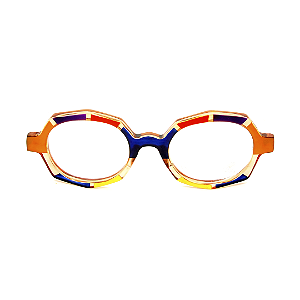 Óculos de Grau Gustavo Eyewear G121 1 Multicolorido. Novidades.