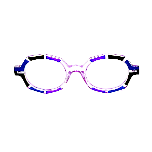 Óculos de Grau Gustavo Eyewear G121 2 Multicolorido. Novidades.