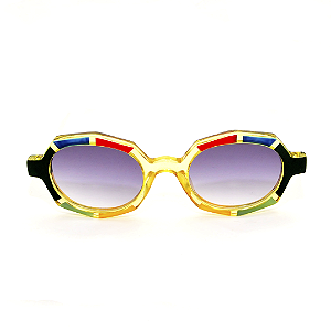 Óculos de Sol Gustavo Eyewear G121 4 Multicolorido. Novidades.