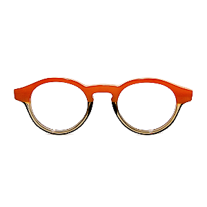 Óculos de Grau Gustavo Eyewear G85 2 Doce de Leite. Novidades