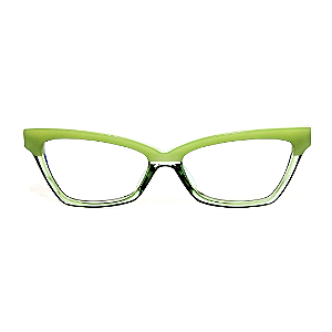 Óculos de Grau Gustavo Eyewear G09 1 Jade e verde. Novidades