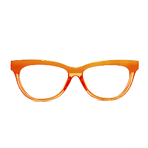 Óculos de Grau Gustavo Eyewear G08 3 Salmão. Novidades
