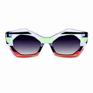 G92 — Murano | Acetato italiano Mazzucchelli, cat-eye geométrico, fabricado à mão no Brasil. Novidades