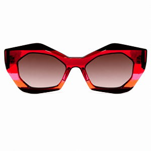 G92 — Murano | Acetato italiano Mazzucchelli, cat-eye geométrico, fabricado à mão no Brasil. Novidades
