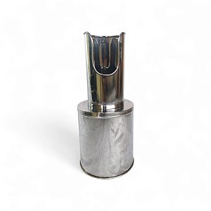 Suportes Para Extintor Aço Inox Modelo Torre pó 4 é 6 kg.