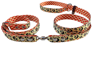 LabCollar Walk Pro | Guia Unificada com Girador para Cachorro