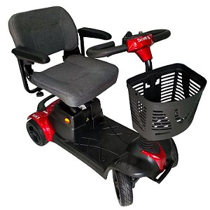 Cadeira Motorizada Scooter Scott S Vermelha Ottobock