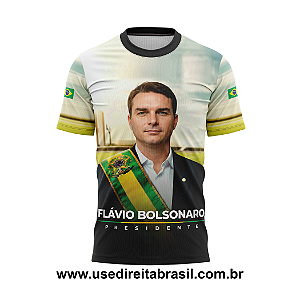 CAMISA FLÁVIO BOLSONARO PRESIDENTE 02