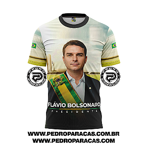 CAMISA FLÁVIO BOLSONARO PRESIDENTE 02