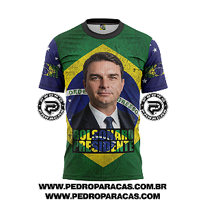 CAMISA FLÁVIO BOLSONARO PRESIDENTE 04