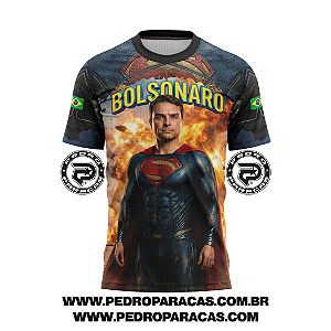 CAMISA FLÁVIO BOLSONARO PRESIDENTE 12