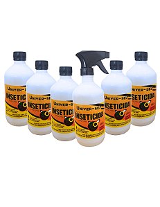 6 Univer-se7 Mult-Inseticida Mata Percevejo de cama 500 ml