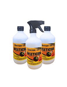 Kit 3 Mult-Inseticida Univer-se7 Mata Baratas Francesinhas