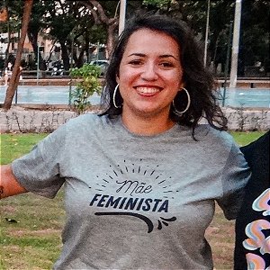Camiseta Materna [MÃE FEMINISTA]