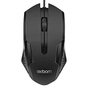 Mouse Óptico com fio USB 2.0 Led 1200dpi