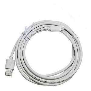 Cabo USB x V8 3m alimentação