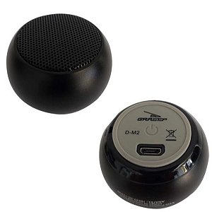 Caixa de Som Bluetooth Portátil Metal Mini M2 Speaker