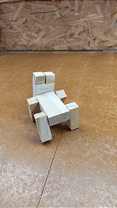 Kit WOODMYCRAFT - modelo COELHO